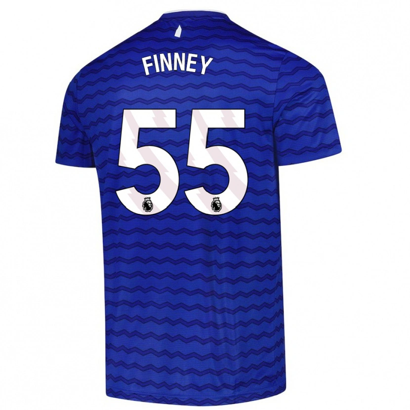 Danxen Mulher Camisola George Finney #55 Azul Marinho Principal 2025/26 Camisa