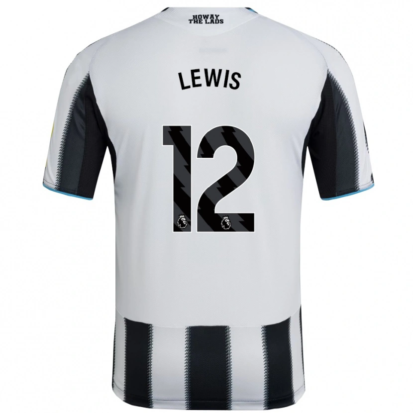 Danxen Mulher Camisola Jamal Lewis #12 Preto Branco Principal 2025/26 Camisa