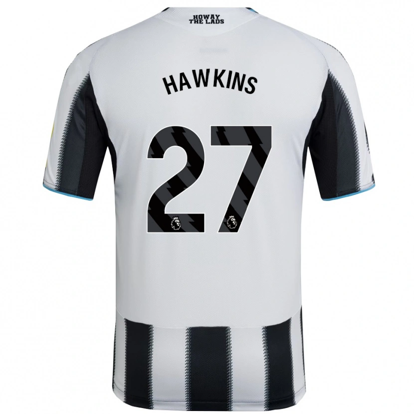 Danxen Mulher Camisola Hannah Hawkins #27 Preto Branco Principal 2025/26 Camisa