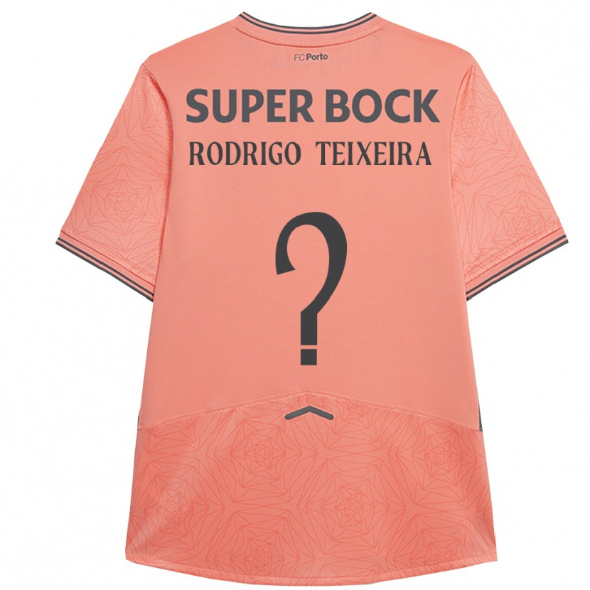 Danxen Mulher Camisola Rodrigo Teixeira #0 Rosa Marinho Alternativa 2025/26 Camisa