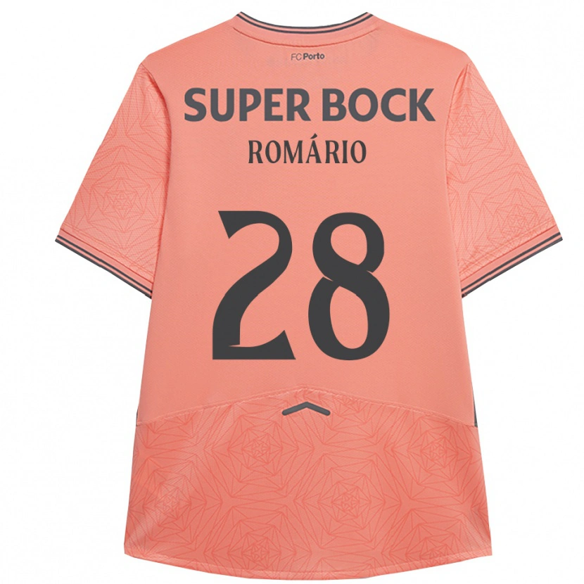 Danxen Mulher Camisola Romário Baró #28 Rosa Marinho Alternativa 2025/26 Camisa