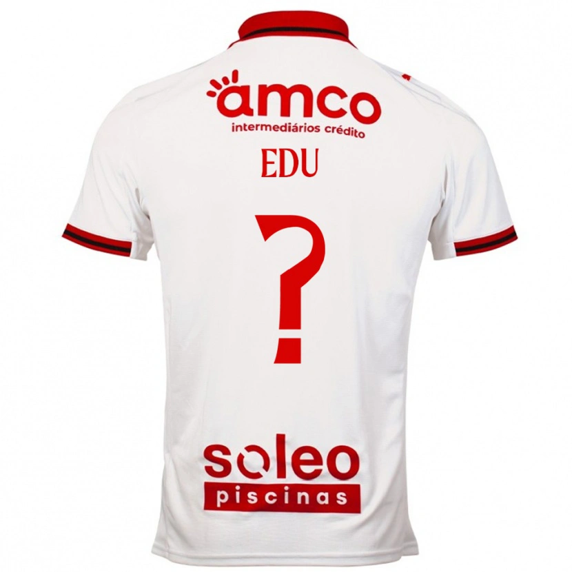 Danxen Mulher Camisola Edu #0 Branco Vermelho Alternativa 2025/26 Camisa