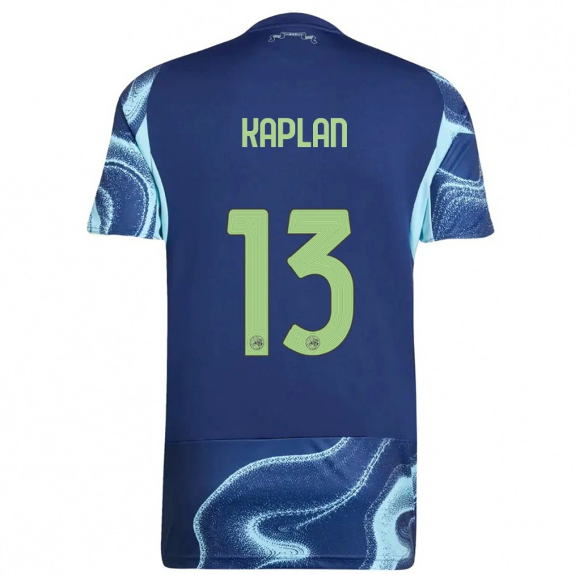 Danxen Mulher Camisola Ahmetcan Kaplan #13 Marinho Azul Celeste Alternativa 2025/26 Camisa