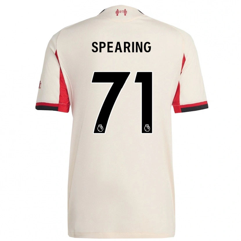 Danxen Mulher Camisola Jay Spearing #71 Branco Preto Alternativa 2025/26 Camisa