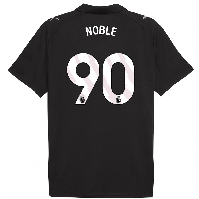 Danxen Mulher Camisola Kian Noble #90 Preto Branco Alternativa 2025/26 Camisa