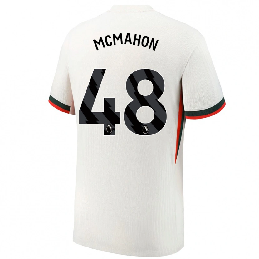 Danxen Mulher Camisola Harrison Mcmahon #48 Branco Verde Alternativa 2025/26 Camisa