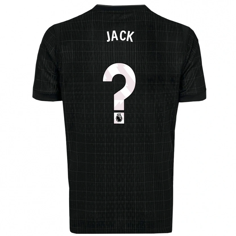 Danxen Mulher Camisola Mikel Jack #0 Preto Cinza Alternativa 2025/26 Camisa