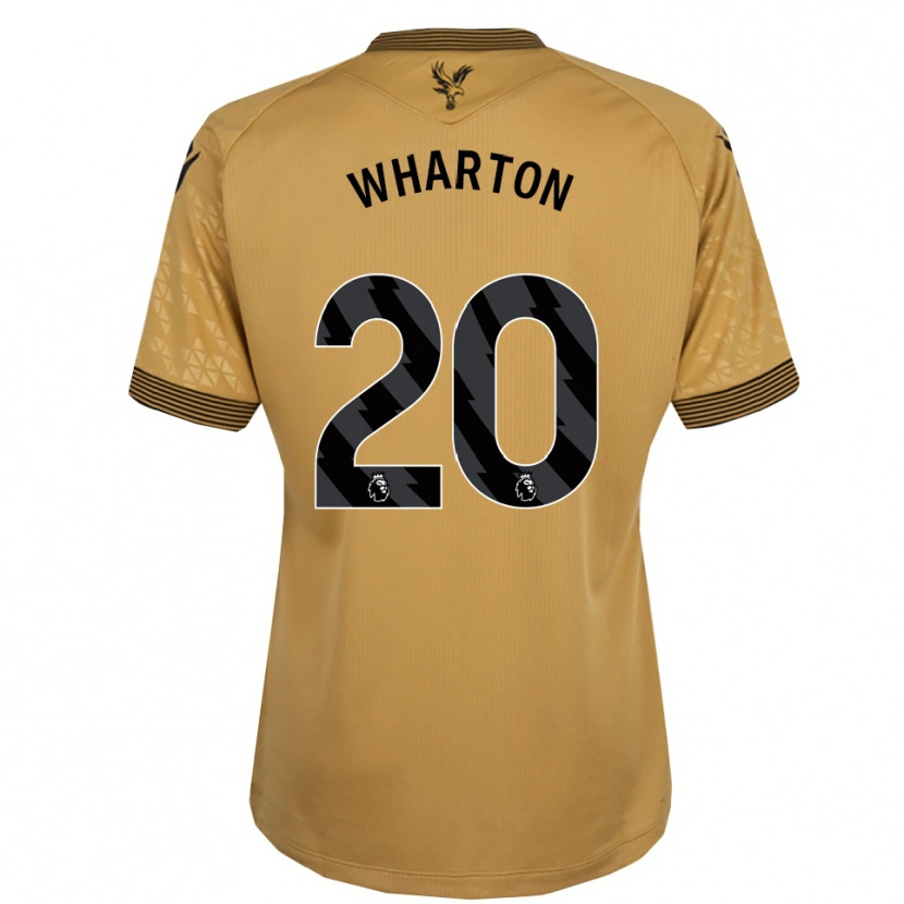 Danxen Mulher Camisola Adam Wharton #20 Dourado Preto Alternativa 2025/26 Camisa