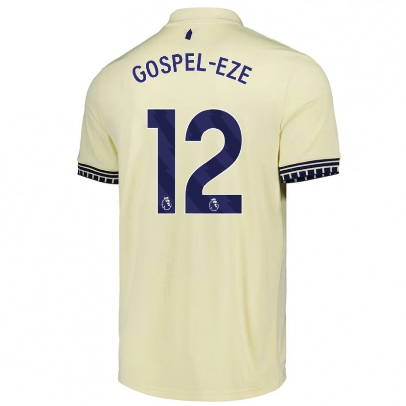 Danxen Mulher Camisola Goodness Gospel-Eze #12 Branco Sujo Preto Alternativa 2025/26 Camisa