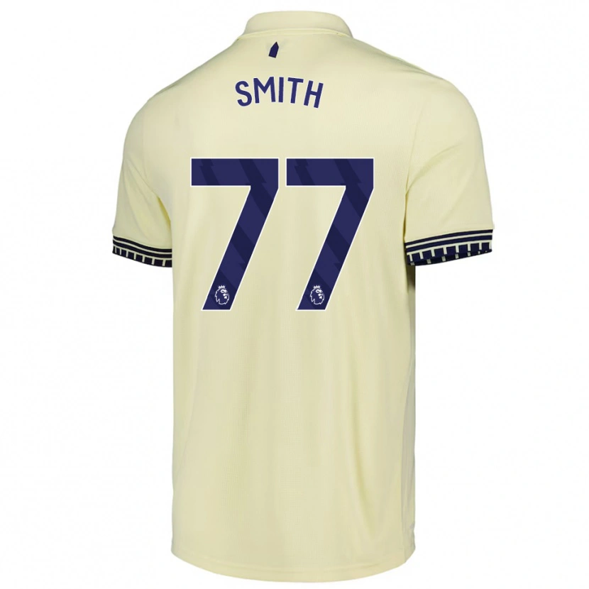 Danxen Mulher Camisola Odin Samuels-Smith #77 Branco Sujo Preto Alternativa 2025/26 Camisa