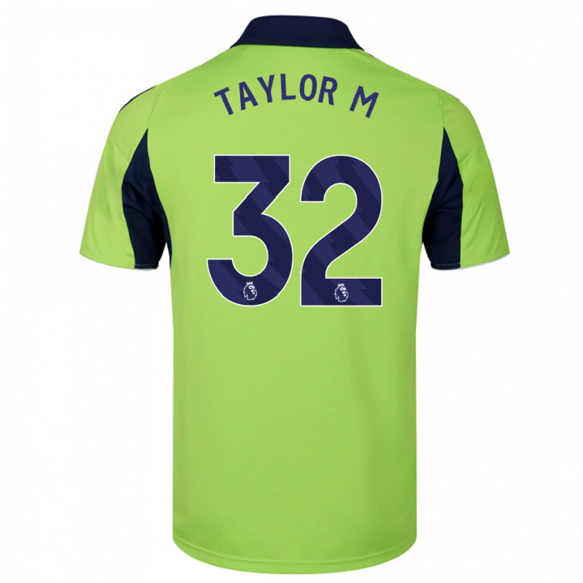 Danxen Mulher Camisola Belle Taylor-M #32 Verde Marinho Branco Alternativa 2025/26 Camisa