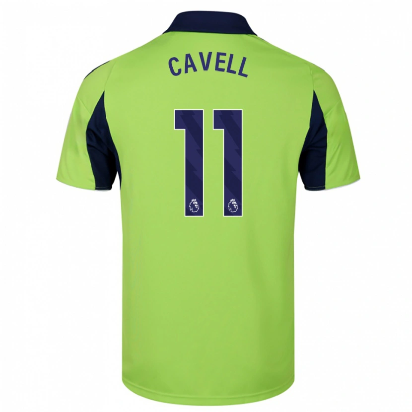 Danxen Mulher Camisola Tarrell Cavell #11 Verde Marinho Branco Alternativa 2025/26 Camisa