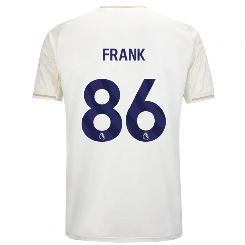 Danxen Mulher Camisola Frank Djamna #86 Branco Sujo Preto Alternativa 2025/26 Camisa