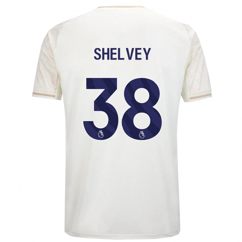 Danxen Mulher Camisola George Shelvey #38 Branco Sujo Preto Alternativa 2025/26 Camisa