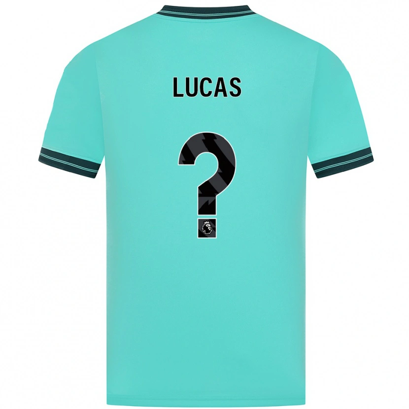 Danxen Mulher Camisola Lucas Scicluna #0 Azul Celeste Verde Alternativa 2025/26 Camisa
