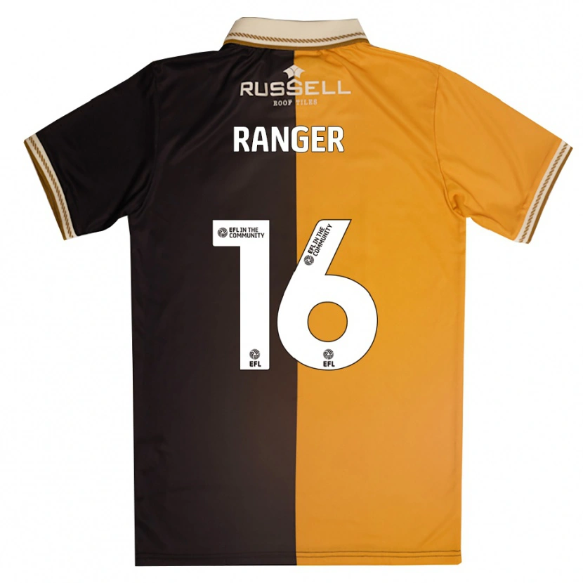Danxen Criança Camisola Ché Ranger #16 Amarelo Preto Principal 2025/26 Camisa