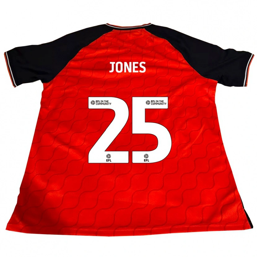 Danxen Criança Camisola Isaiah Jones #25 Laranja Preto Branco Principal 2025/26 Camisa