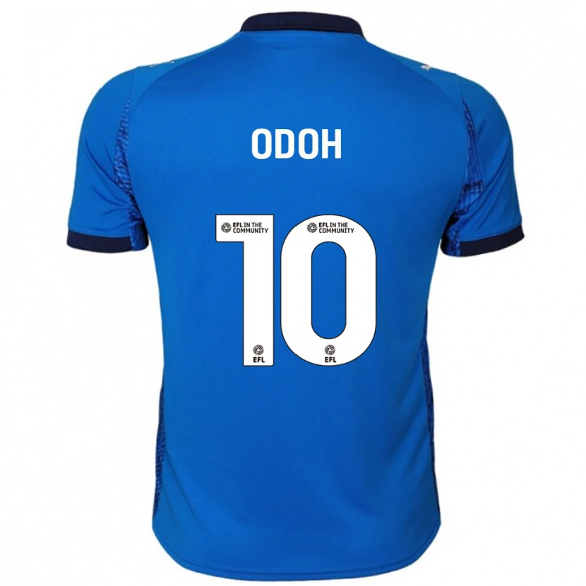 Danxen Criança Camisola Abraham Odoh #10 Azul Branco Principal 2025/26 Camisa