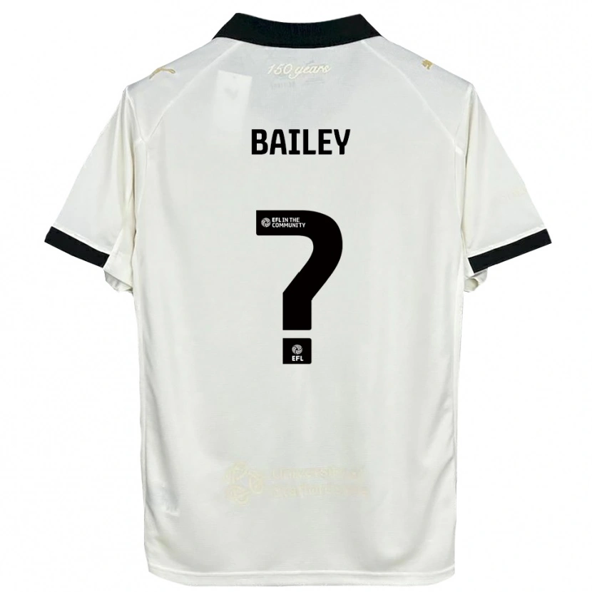 Danxen Criança Camisola Hollie Bailey #0 Branco Sujo Preto Principal 2025/26 Camisa