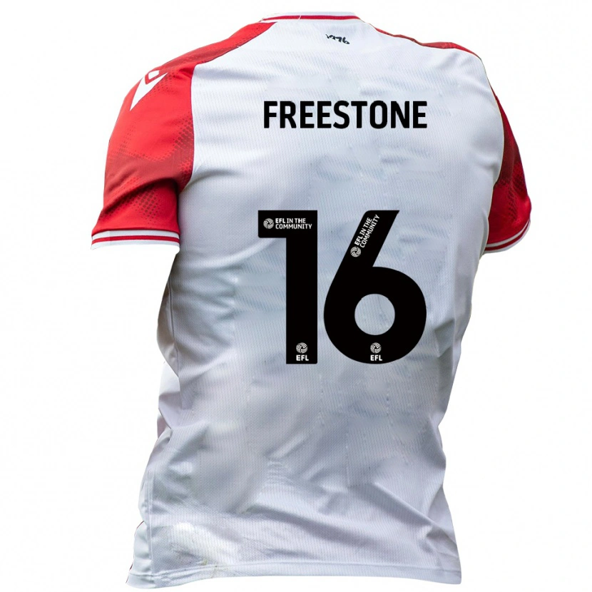 Danxen Criança Camisola Lewis Freestone #16 Branco Vermelho Principal 2025/26 Camisa
