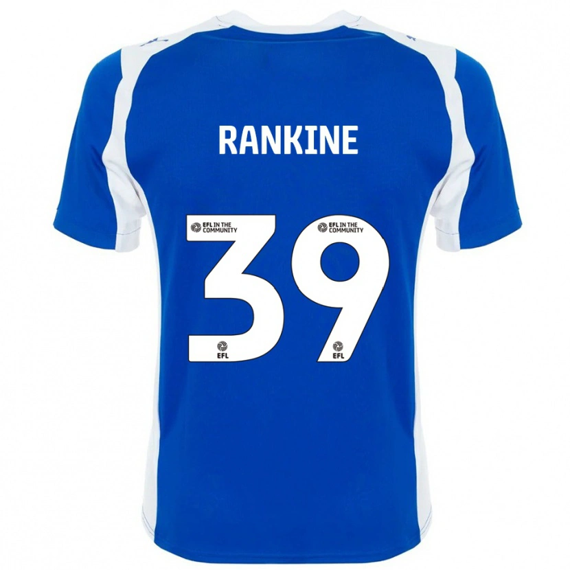 Danxen Criança Camisola Dion Rankine #39 Azul Branco Principal 2025/26 Camisa