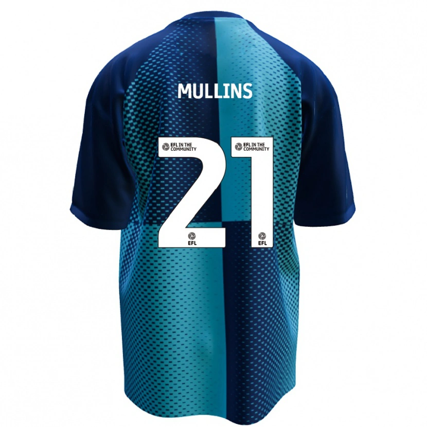 Danxen Criança Camisola Jamie Mullins #21 Azul Azul Celeste Principal 2025/26 Camisa