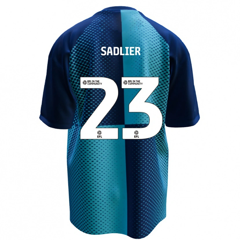 Danxen Criança Camisola Kieran Sadlier #23 Azul Azul Celeste Principal 2025/26 Camisa