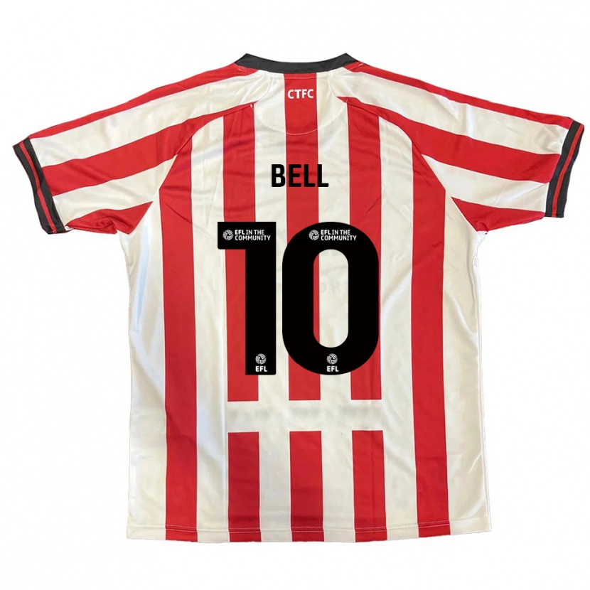 Danxen Criança Camisola Libby Bell #10 Vermelho Branco Preto Principal 2025/26 Camisa
