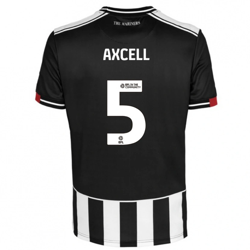Danxen Criança Camisola Finley Axcell #5 Preto Branco Vermelho Principal 2025/26 Camisa