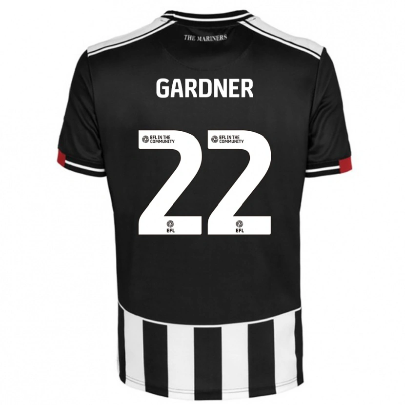 Danxen Criança Camisola Cameron Gardner #22 Preto Branco Vermelho Principal 2025/26 Camisa