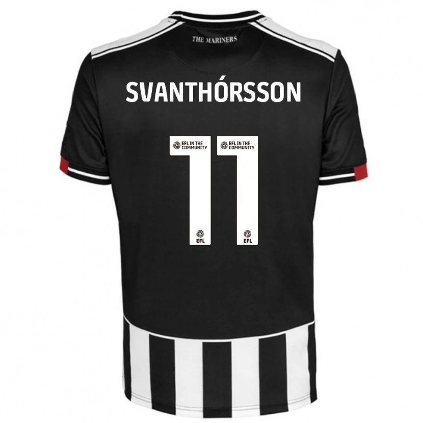 Danxen Criança Camisola Jason Dadi Svanthórsson #11 Preto Branco Vermelho Principal 2025/26 Camisa