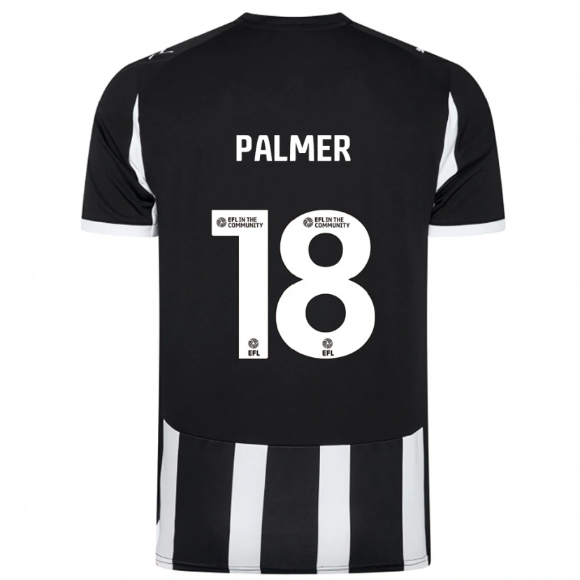 Danxen Criança Camisola Matt Palmer #18 Preto Branco Principal 2025/26 Camisa
