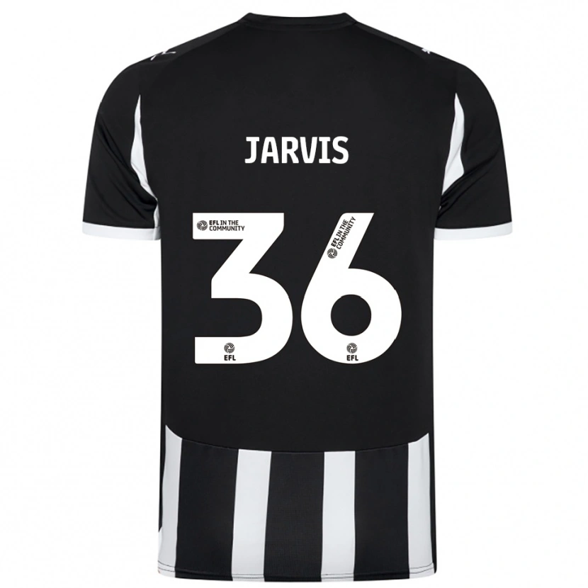 Danxen Criança Camisola Will Jarvis #36 Preto Branco Principal 2025/26 Camisa