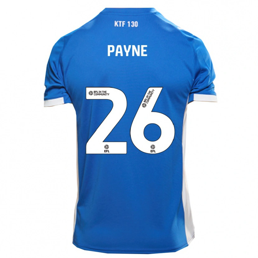 Danxen Criança Camisola Kai Payne #26 Azul Branco Principal 2025/26 Camisa