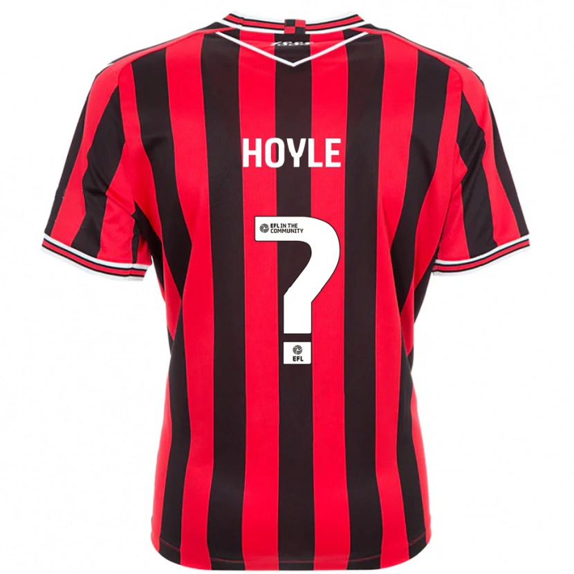 Danxen Criança Camisola Lauren Hoyle #0 Vermelho Preto Principal 2025/26 Camisa