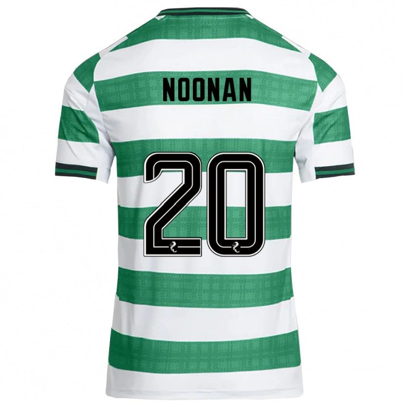 Danxen Criança Camisola Saoirse Noonan #20 Verde Branco Principal 2025/26 Camisa