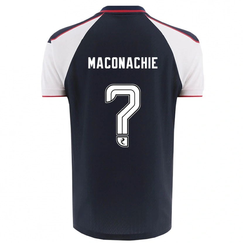 Danxen Criança Camisola Charlotte Maconachie #0 Azul Marinho Branco Principal 2025/26 Camisa