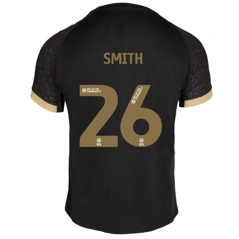 Danxen Criança Camisola Caitlin Smith #26 Preto Dourado Alternativa 2025/26 Camisa