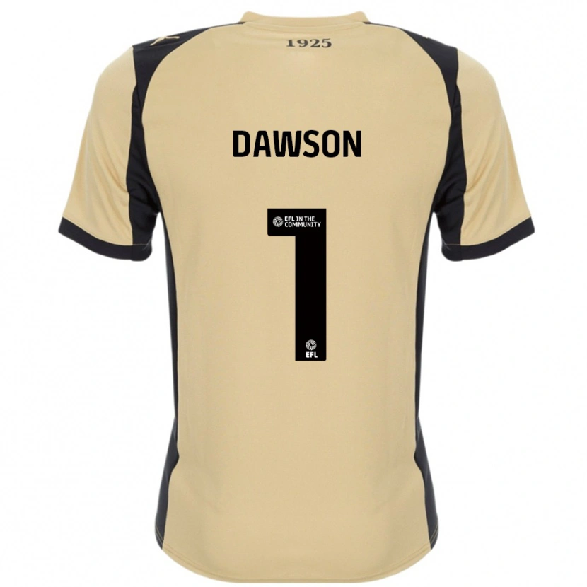 Danxen Criança Camisola Cameron Dawson #1 Dourado Preto Alternativa 2025/26 Camisa