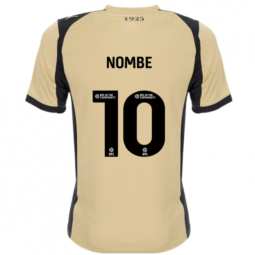 Danxen Criança Camisola Sam Nombe #10 Dourado Preto Alternativa 2025/26 Camisa