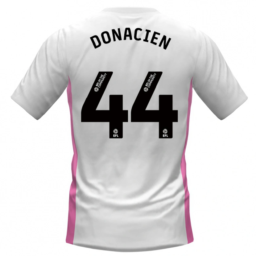 Danxen Criança Camisola Janoi Donacien #44 Branco Vermelho Alternativa 2025/26 Camisa