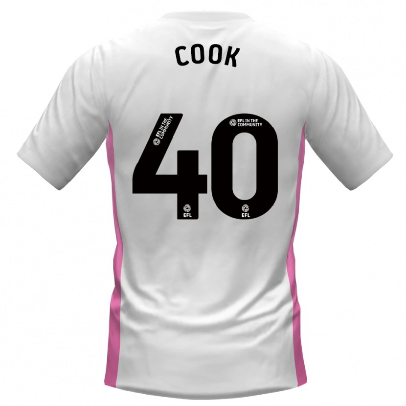 Danxen Criança Camisola Connor Cook #40 Branco Vermelho Alternativa 2025/26 Camisa