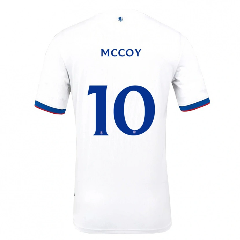 Danxen Criança Camisola Kayla Mccoy #10 Branco Vermelho Azul Alternativa 2025/26 Camisa