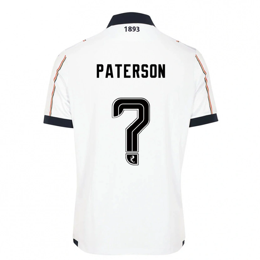 Danxen Criança Camisola Sonny Paterson #0 Branco Azul Marinho Vermelho Alternativa 2025/26 Camisa