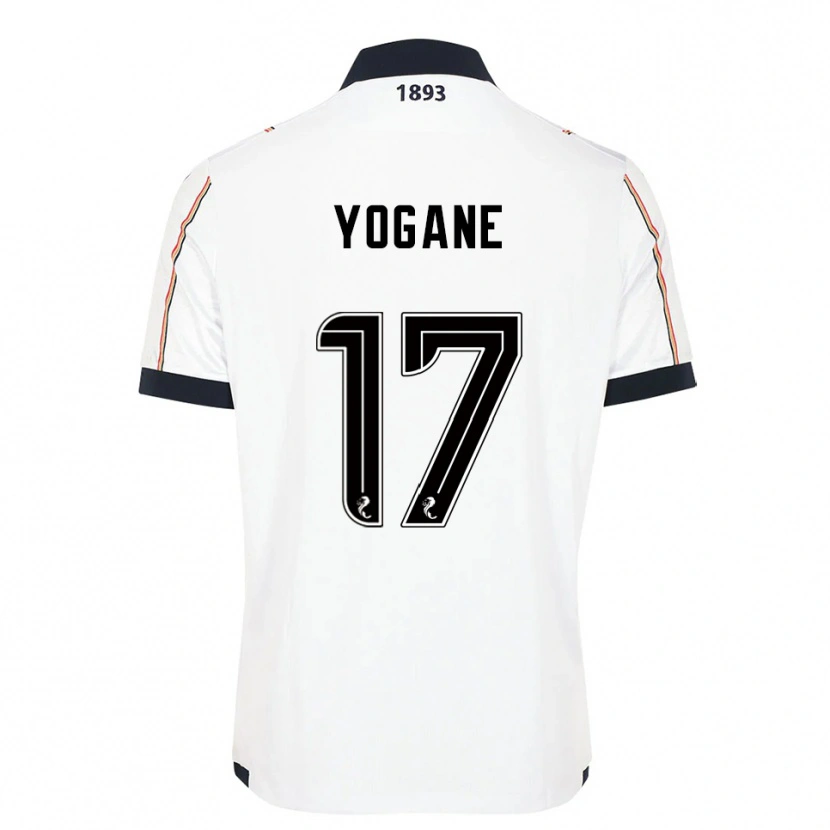 Danxen Criança Camisola Tony Yogane #17 Branco Azul Marinho Vermelho Alternativa 2025/26 Camisa