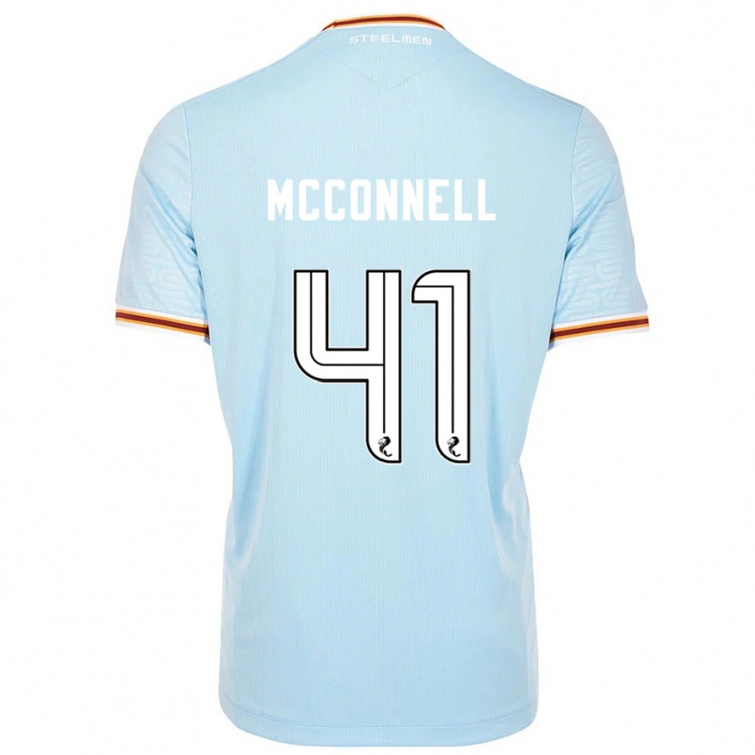 Danxen Criança Camisola Jack Mcconnell #41 Azul Celeste Alternativa 2025/26 Camisa