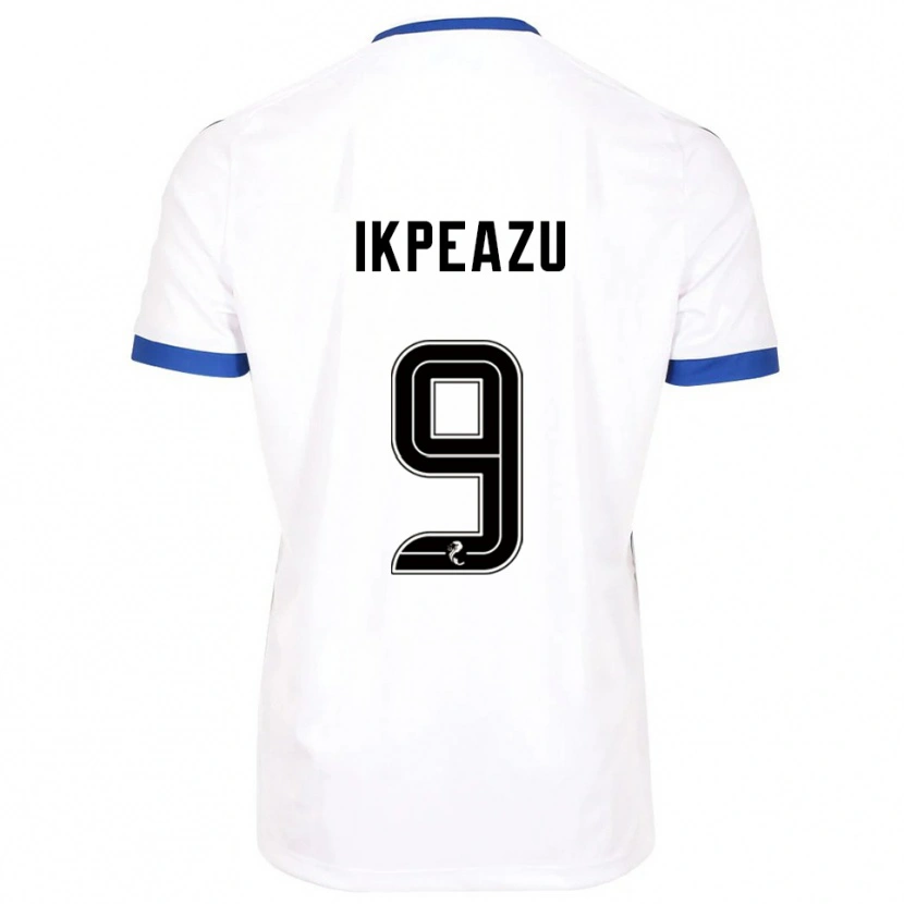 Danxen Criança Camisola Uche Ikpeazu #9 Branco Azul Alternativa 2025/26 Camisa