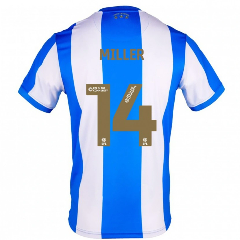 Danxen Homem Camisola Mickel Miller #14 Azul Branco Principal 2025/26 Camisa