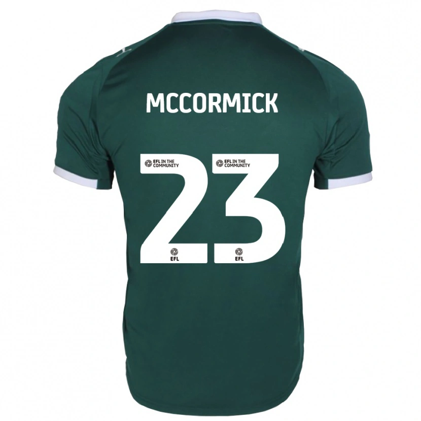 Danxen Homem Camisola Leo Mccormick #23 Verde Branco Principal 2025/26 Camisa