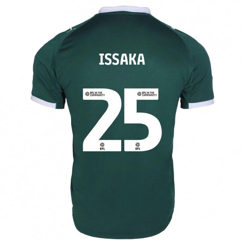 Danxen Homem Camisola Freddie Issaka #25 Verde Branco Principal 2025/26 Camisa